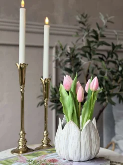 VIAMAJA Tulipan i potte - Rosa Outlet