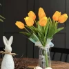 VIAMAJA Tulipaner med lys - Gul Sale