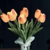 VIAMAJA Tulipaner med lys - Lys rosa Sale