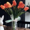VIAMAJA Tulipaner med lys - Rød