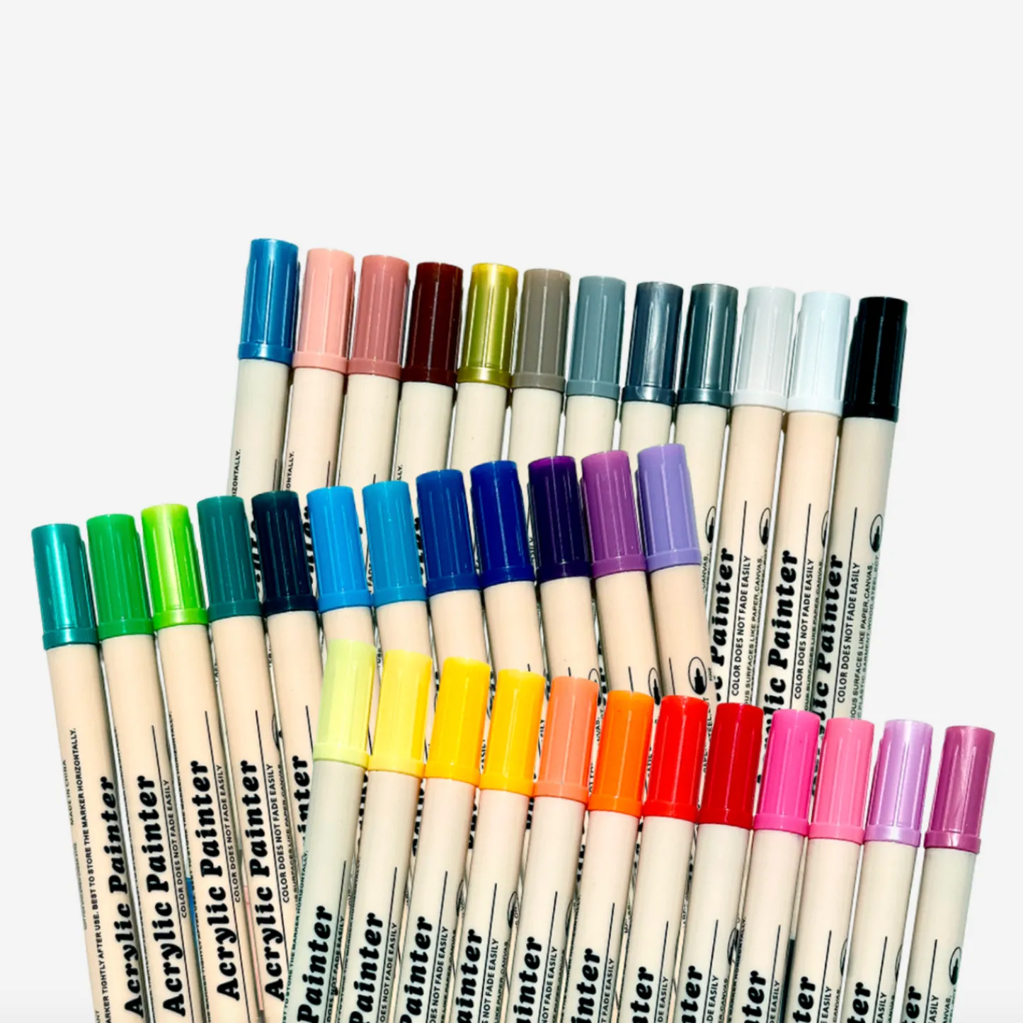 VIAMAJA Tusser - Akryl Twinmarkers 36 stk. Discount