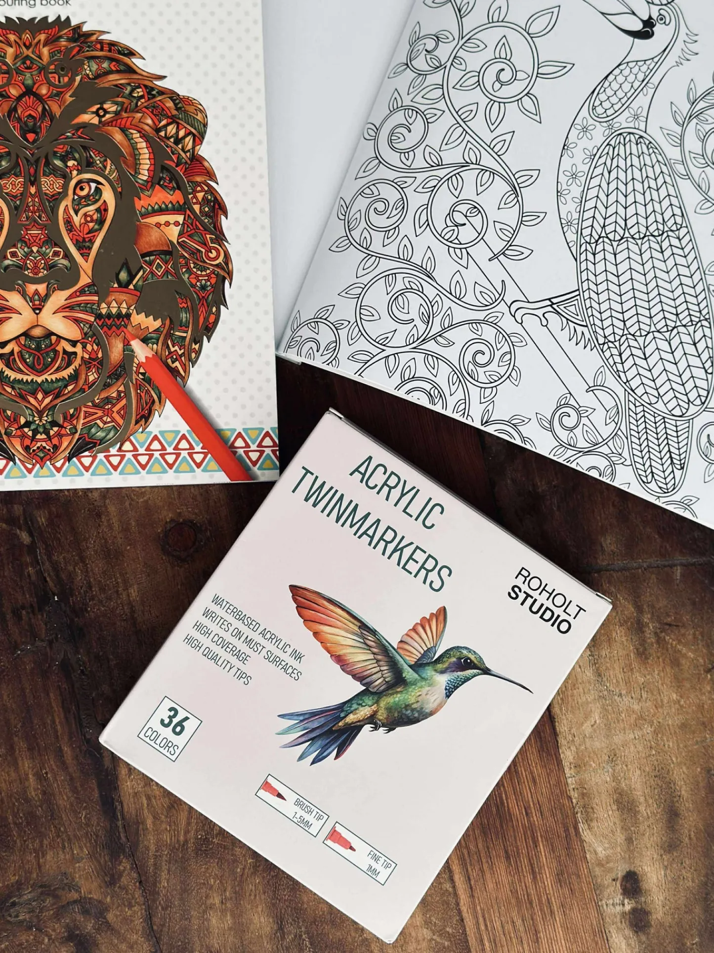 VIAMAJA Tusser - Akryl Twinmarkers 36 stk. Discount