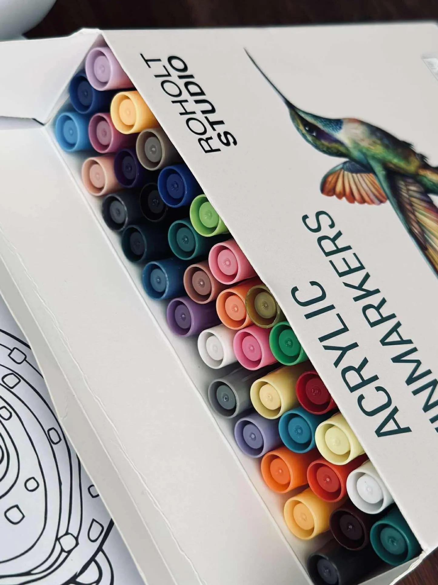 VIAMAJA Tusser - Akryl Twinmarkers 36 stk. Discount