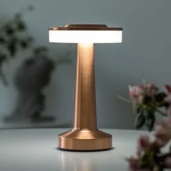 VIAMAJA Udendørs touch bordlampe, kobber Sale