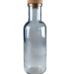 VIAMAJA Vandflaske med korkprop – Blue 1 ltr. Sale