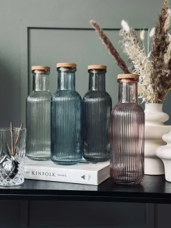 VIAMAJA Vandflaske med korkprop – Stone 1 ltr.