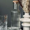 VIAMAJA Vandflaske med korkprop – Clear 1 ltr. Online