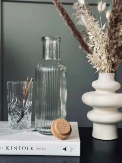 VIAMAJA Vandflaske med korkprop – Clear 1 ltr. Online