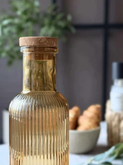 VIAMAJA Vandflaske med korkprop – Gylden 1 ltr. Online