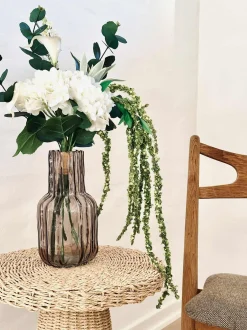 VIAMAJA Vase - Smoke Discount