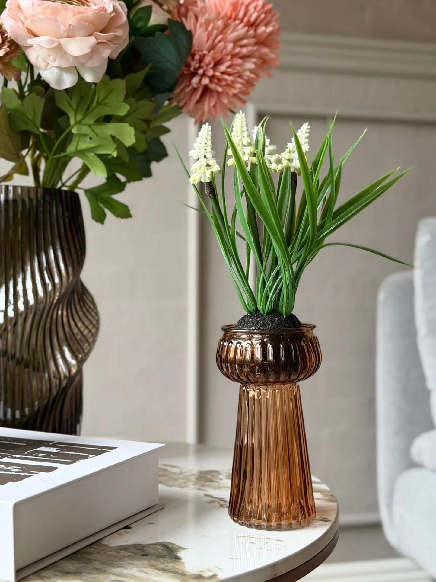 VIAMAJA Vase brown Outlet
