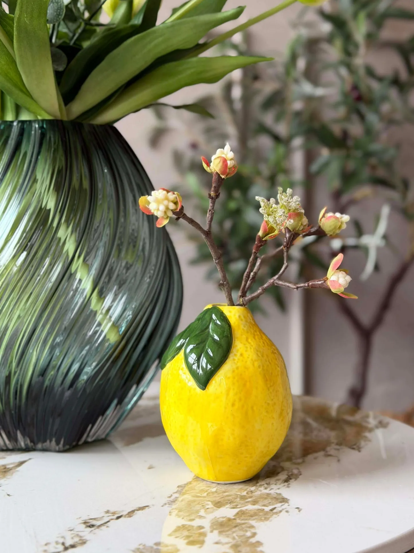 VIAMAJA Vase Citron Hot