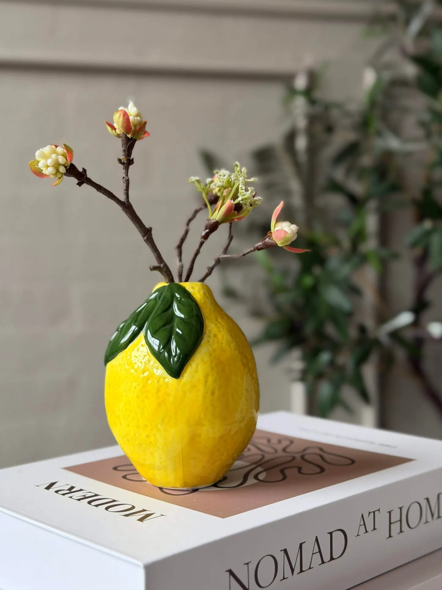 VIAMAJA Vase Citron Hot