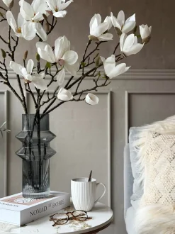 VIAMAJA Vase Curv grey