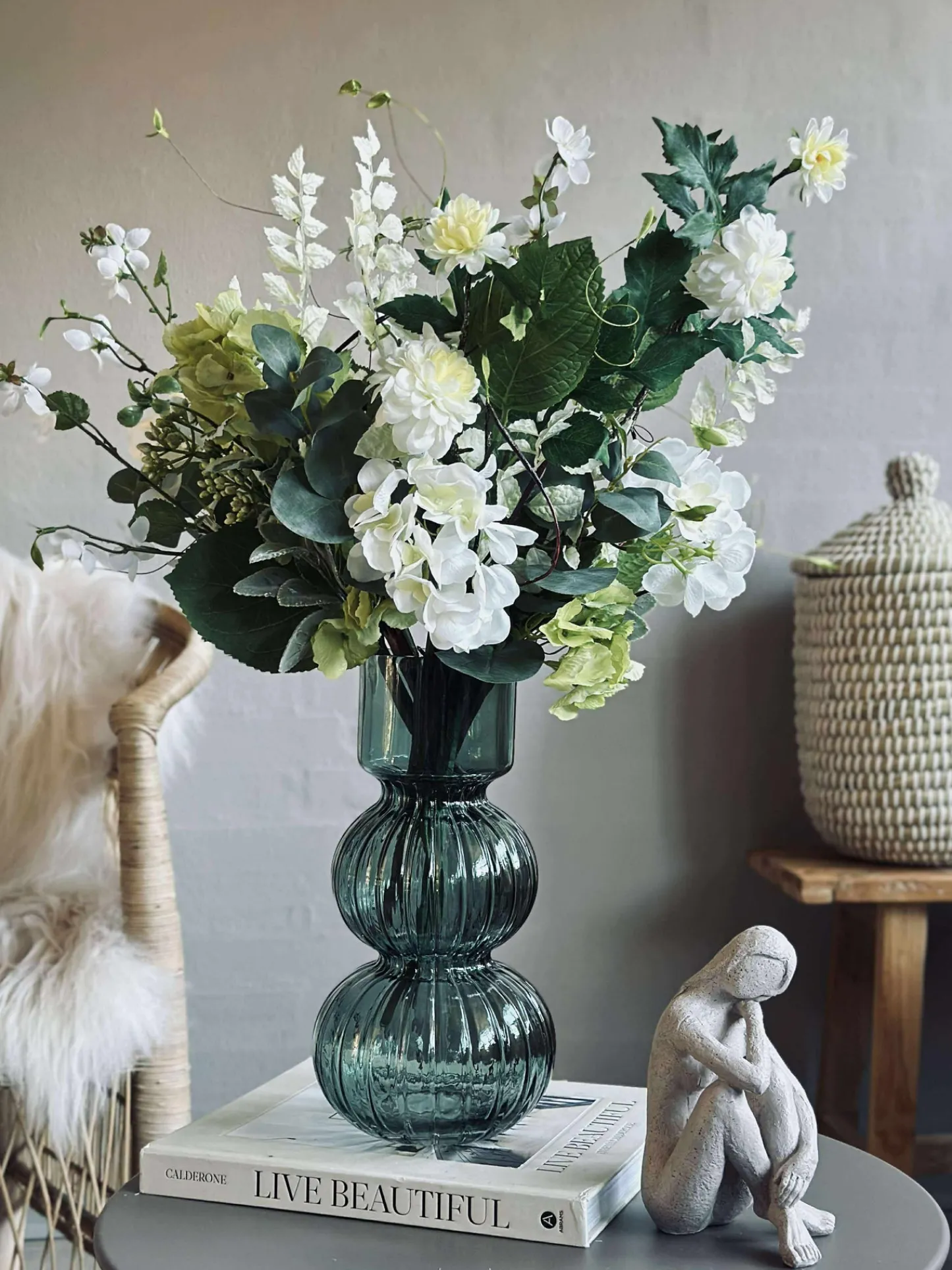 VIAMAJA Vase Green Hot