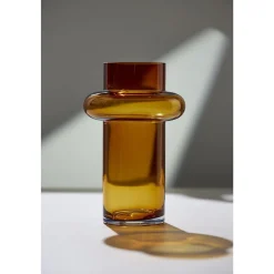 VIAMAJA Vase i mundblæst glas - Lyngby amber Sale