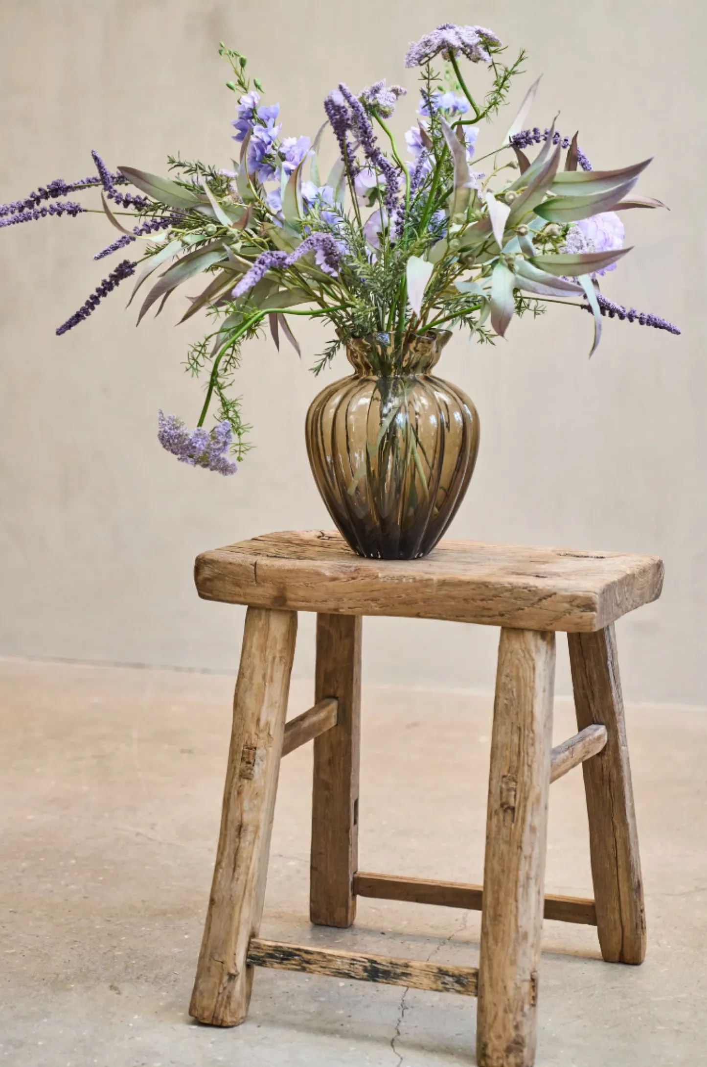 VIAMAJA Vase Justine big brown - Mundblæst Best