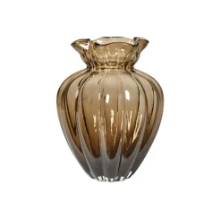 VIAMAJA Vase Justine big brown - Mundblæst Best