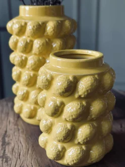 VIAMAJA Vase Lemon - Small Online