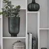 VIAMAJA Vase Mayia - H: 21 cm - Grå Online
