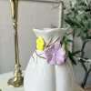 VIAMAJA Vase med deko - Hvid eller Grøn Sale