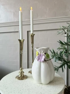 VIAMAJA Vase med deko - Hvid eller Grøn Sale