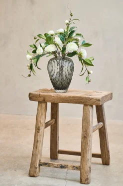VIAMAJA Vase med mønster - Grey Outlet