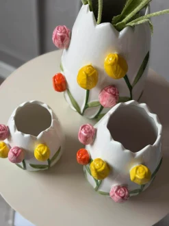 VIAMAJA Vase med tulipaner - Flere størrelser Clearance