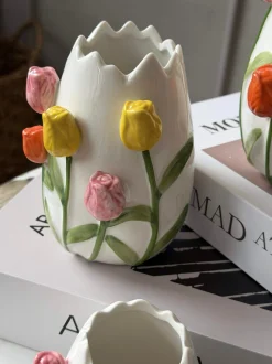 VIAMAJA Vase med tulipaner - Flere størrelser Clearance