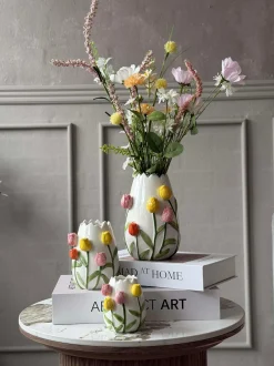 VIAMAJA Vase med tulipaner - Flere størrelser Clearance
