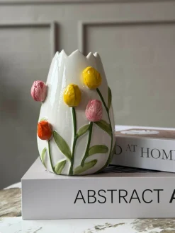 VIAMAJA Vase med tulipaner - Flere størrelser Clearance