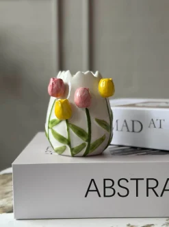VIAMAJA Vase med tulipaner - Flere størrelser Clearance