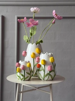 VIAMAJA Vase med tulipaner - Flere størrelser Clearance