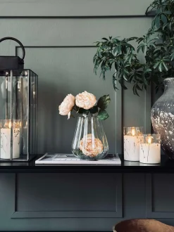 VIAMAJA Vase Onion - Klar glas