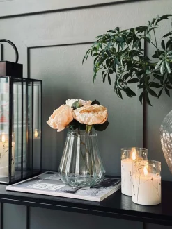 VIAMAJA Vase Onion - Klar glas