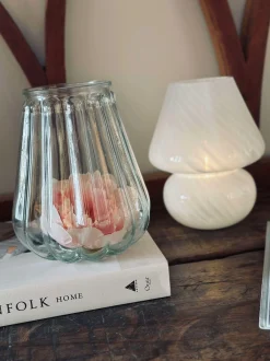 VIAMAJA Vase Onion - Klar glas