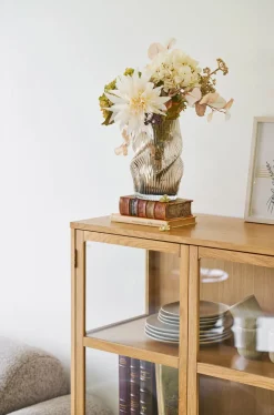VIAMAJA Vase riflet - Mundblæst glas Discount
