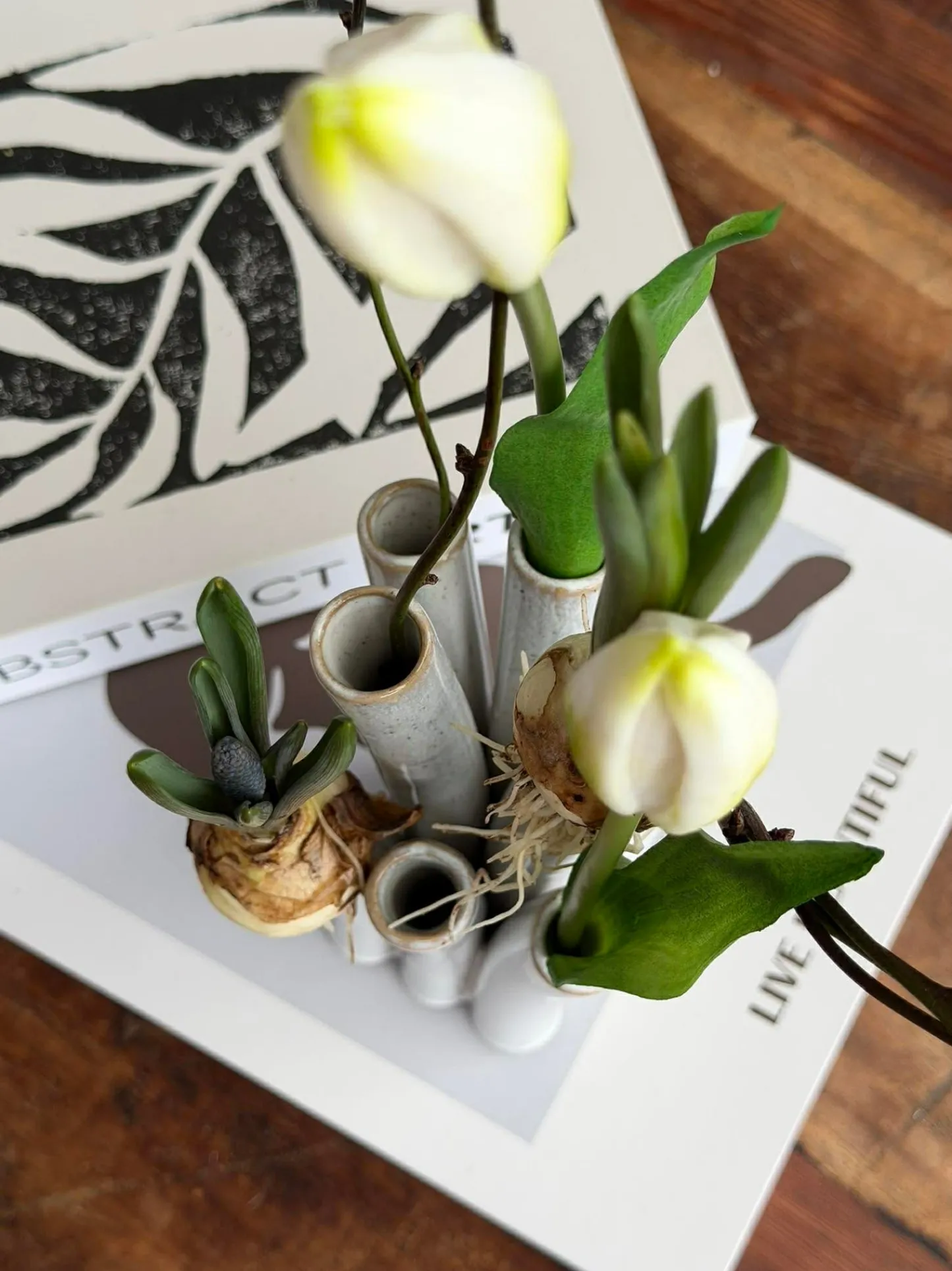 VIAMAJA Vase Round Hvid Best