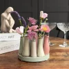 VIAMAJA Vase Round Raw-mix