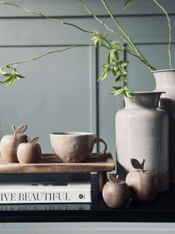 VIAMAJA Vase Sand - Flere størrelser