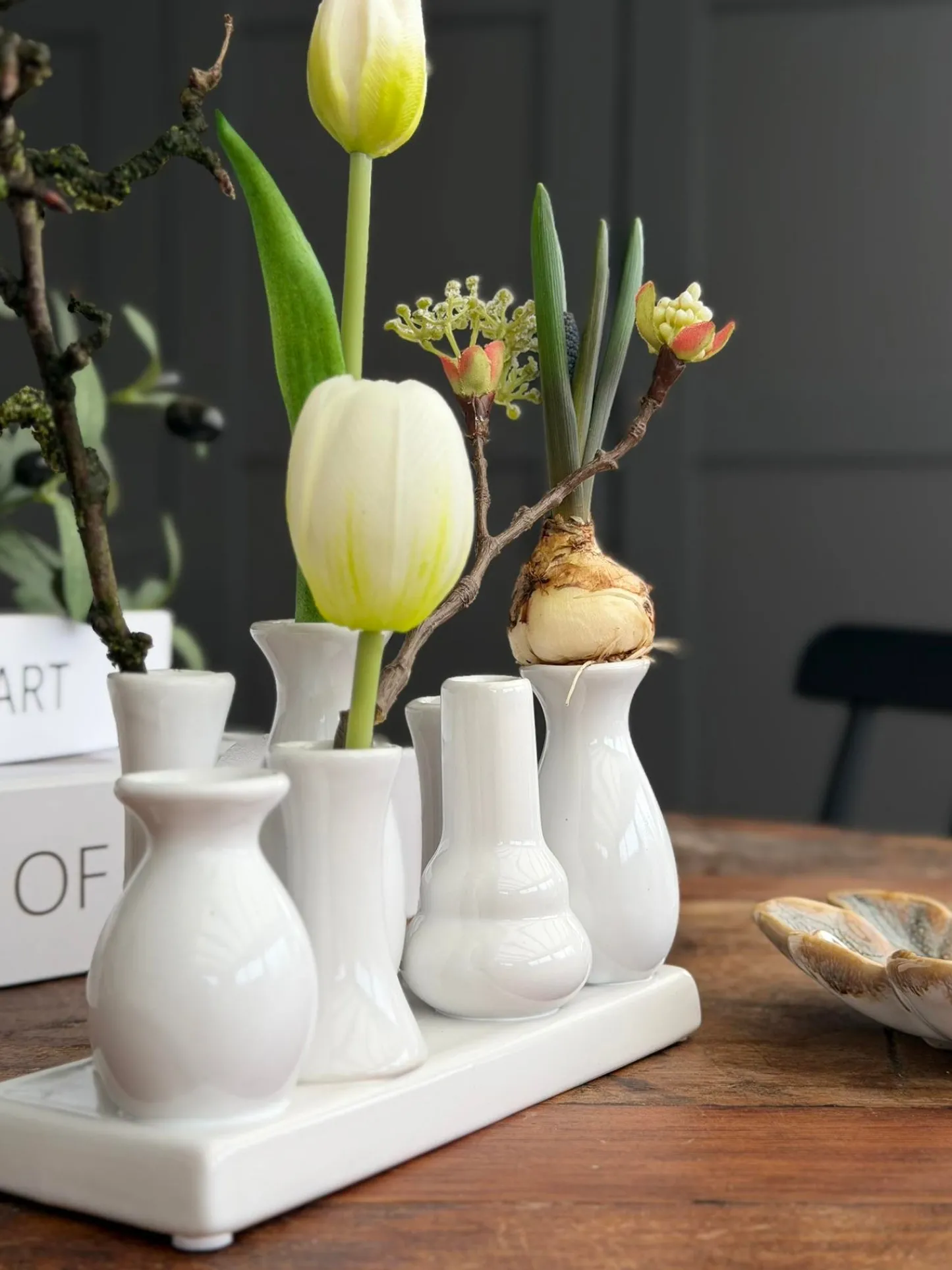 VIAMAJA Vase Siluetta Hvid Best