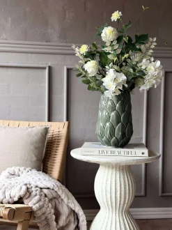 VIAMAJA Vase stentøj - Grøn Outlet