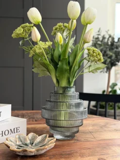 VIAMAJA Vase Tornado Grå - Flere størrelser Clearance