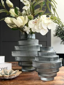 VIAMAJA Vase Tornado Grå - Flere størrelser Clearance