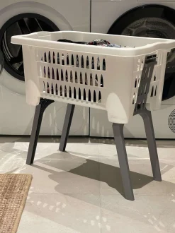 VIAMAJA Vasketøjskurv med foldbar ben Online