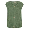 VIAMAJA Vest Ruby green Outlet