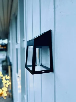 VIAMAJA Væglampe med solceller , pakke med 2 stk New