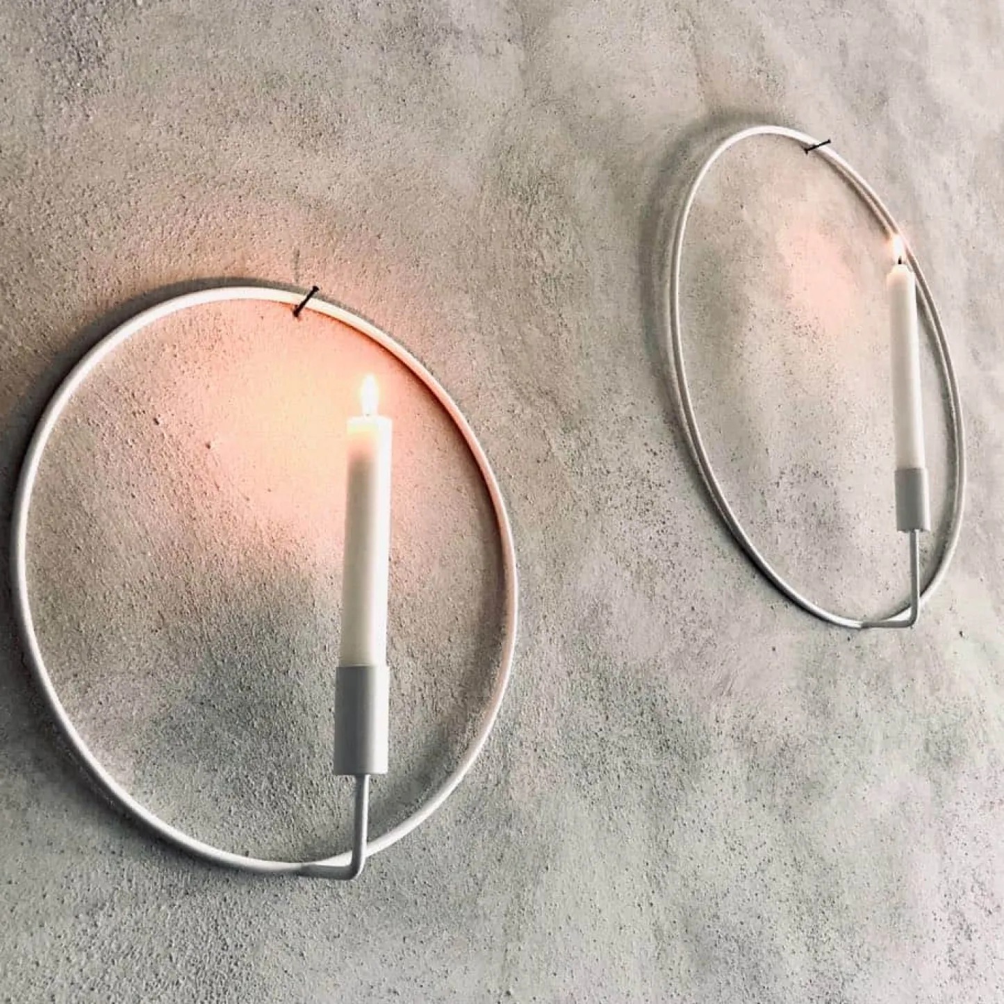 VIAMAJA Cirkel stage – Hvid – Ø 44 cm Sale