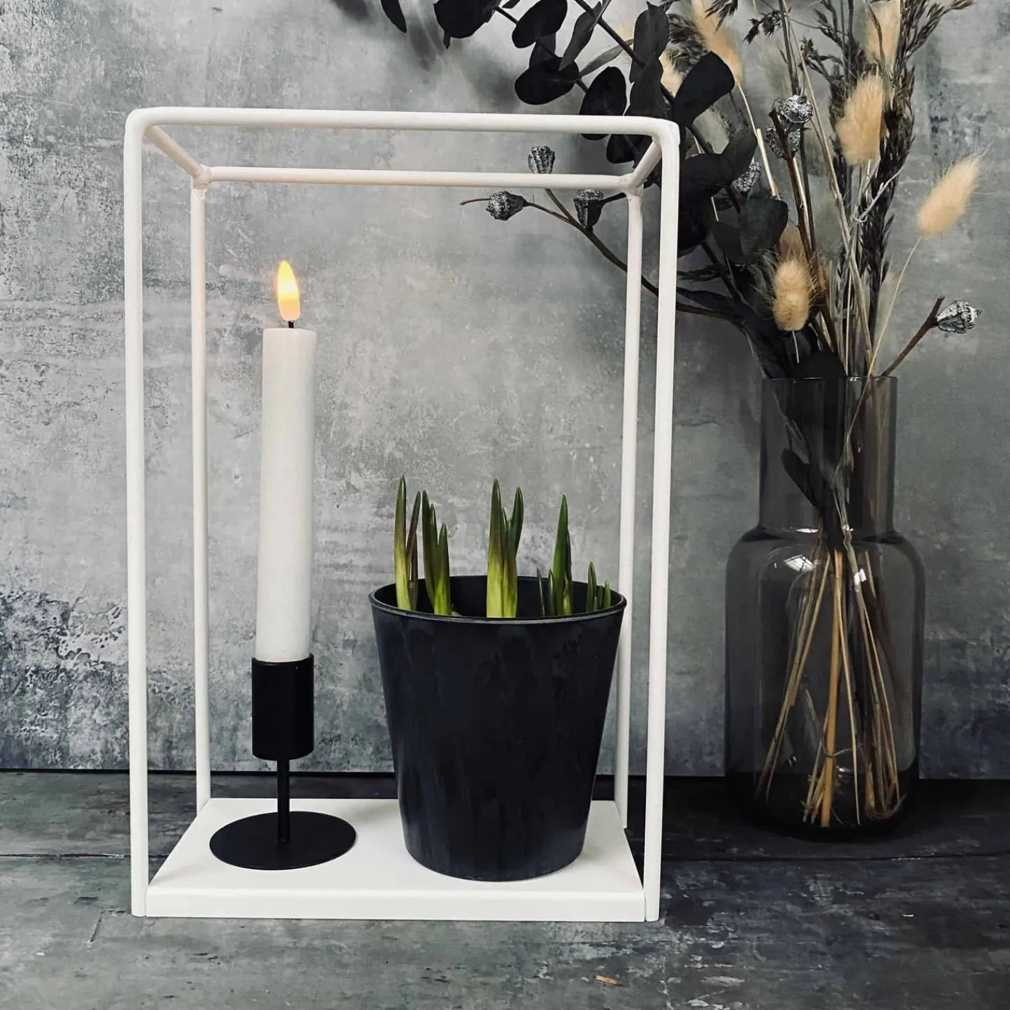 VIAMAJA Cube hylde- Hvid - 20x30x10 Sale