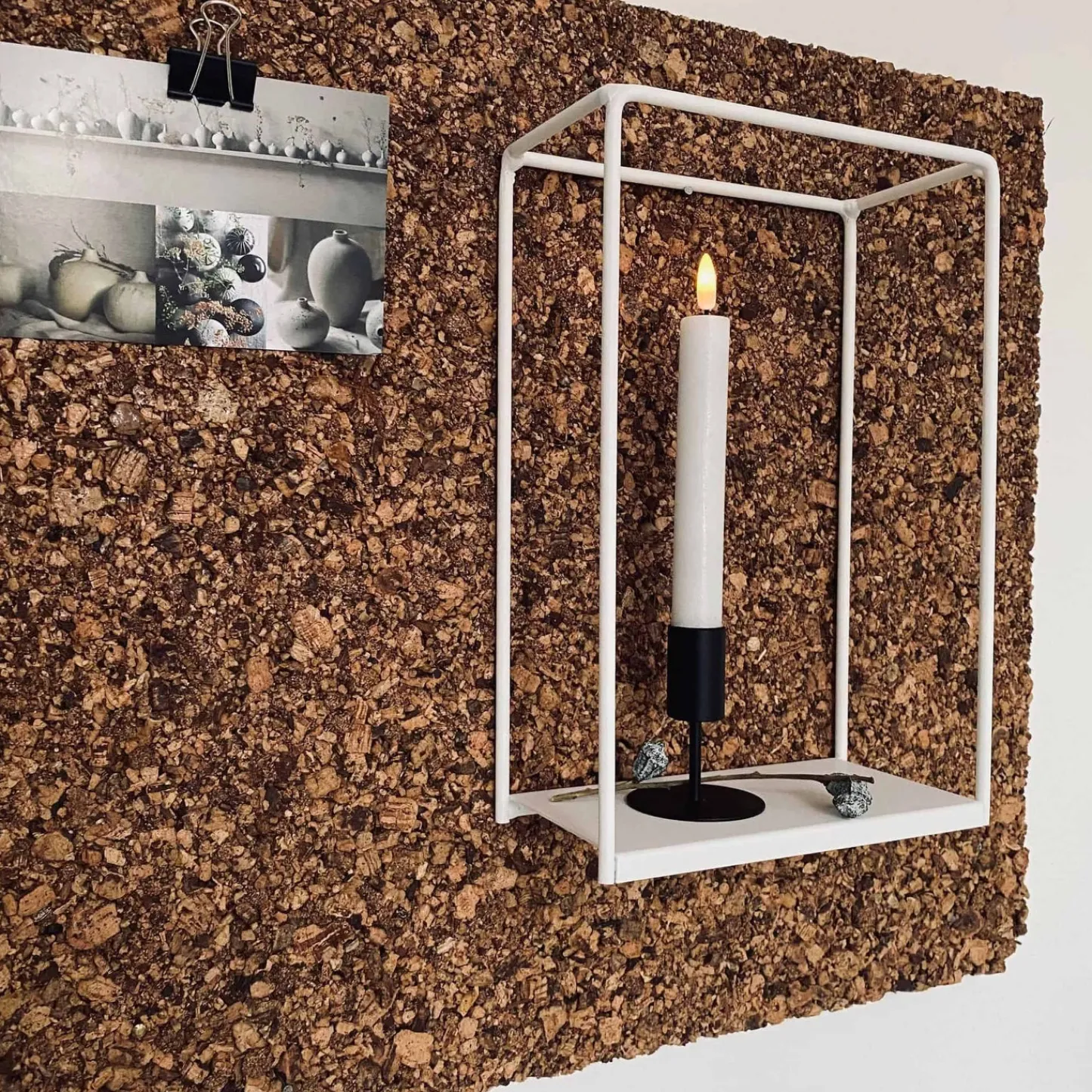 VIAMAJA Cube hylde- Hvid - 20x30x10 Sale